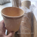 Disposable Paper Container Kraft Paper Salad Bowl